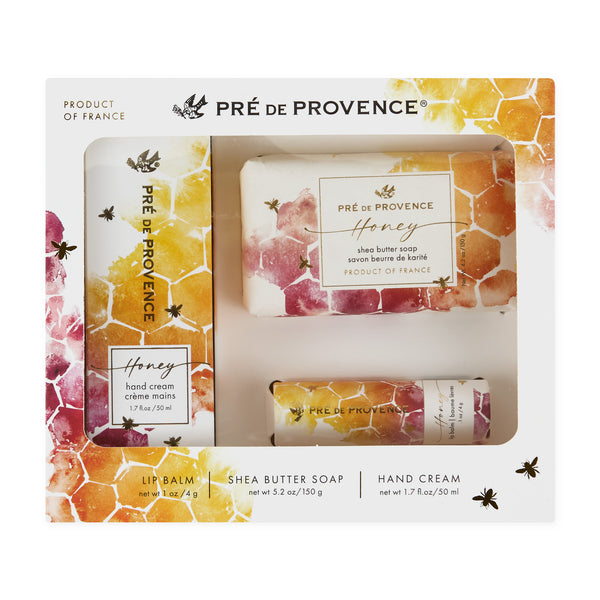 Wholesale Honey Gift Set of 3 – European Soaps