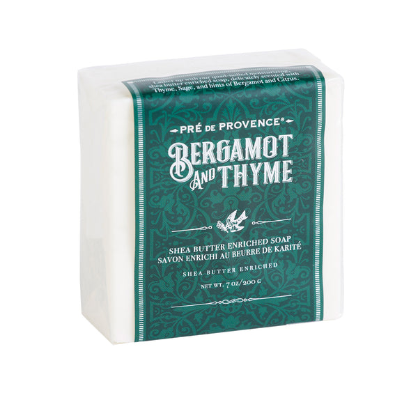 Bergamot & Thyme Cube Soap 200g