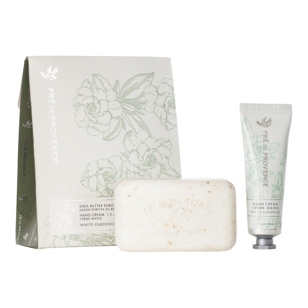 Soap & Hand Cream Gift Set - White Gardenia - European Soaps