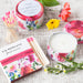 Via Mercato Primavera 50Pc Match Box Set - Spring Flowers - European Soaps