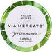 Via Mercato Primavera 3 Oz Candle - Fresh Herbs - European Soaps
