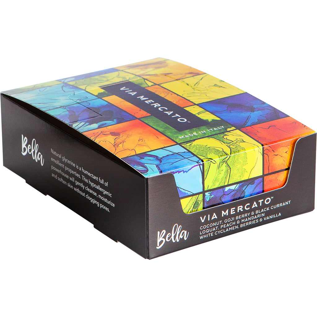 Via Mercato Bella Glycerine Soap - Mixed Case 1 - European Soaps