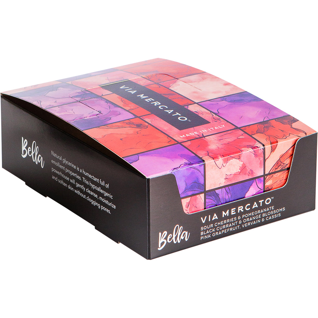Via Mercato Bella Glycerine Soap - Mixed Case 2 - European Soaps