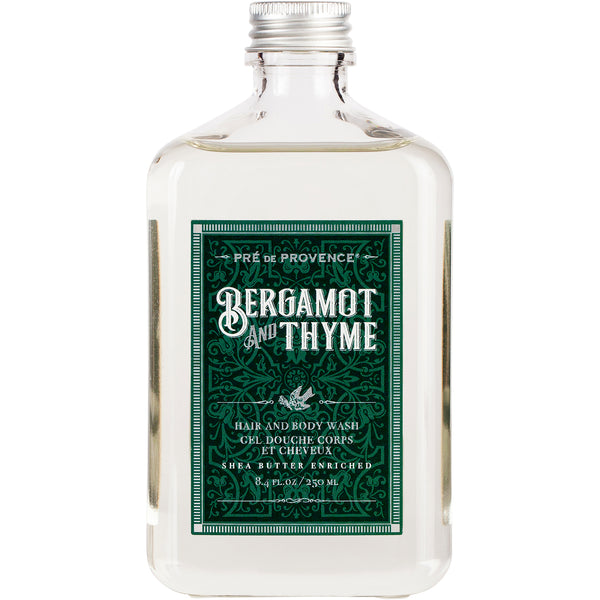 Hair And Body Wash - Bergamot & Thyme - European Soaps