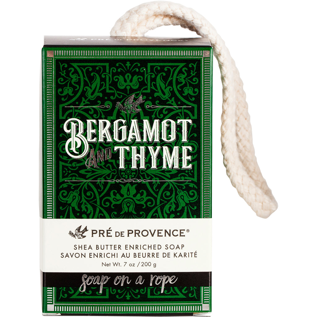 Soap On A Rope 200G - Bergamot & Thyme - European Soaps