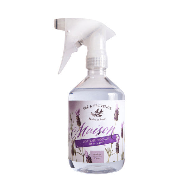 Maison French Lavender Blossom Linen Water with Sprayer - European Soaps