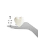 200g Heart Soap Cello Gift Bag - Camelia