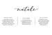 Natale Match Box Set - Falling Snow