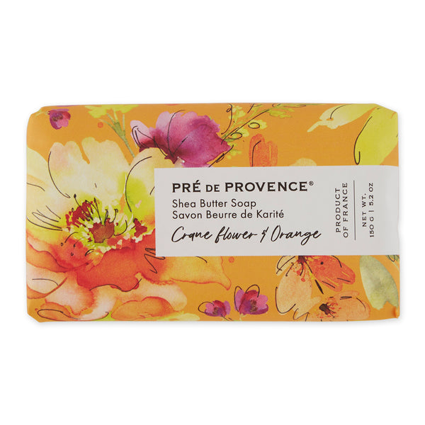 Crane Flower & Orange Soap Bar (150g)