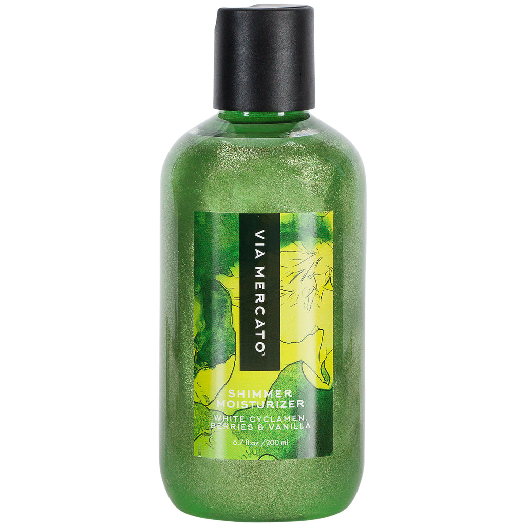 Bella Shimmer Moisturizer - White Cyclamen, Berries & Vanilla - European Soaps