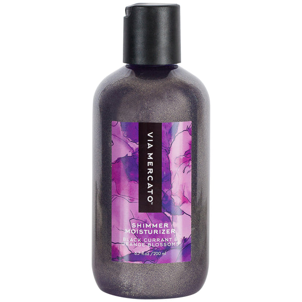 Bella Shimmer Moisturizer - Black Currant & Orange Blossoms - European Soaps