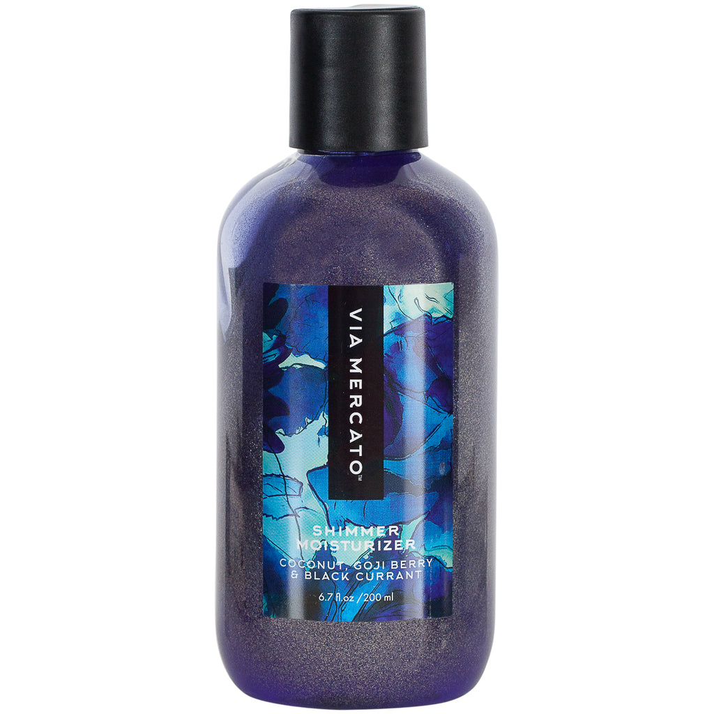 Bella Shimmer Moisturizer - Coconut, Goji Berry & Black Currant - European Soaps