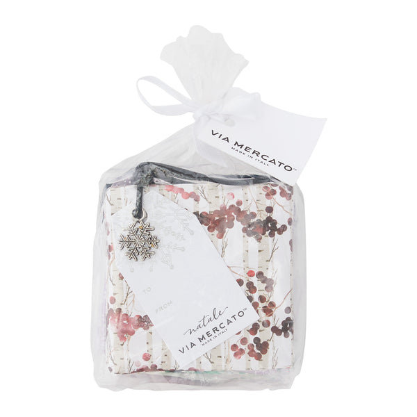Natale Ornament Soap Gift Bag in Cello (100G X 3)