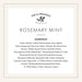 Rosemary Mint Soap Bar - 25g, 150g, 250g