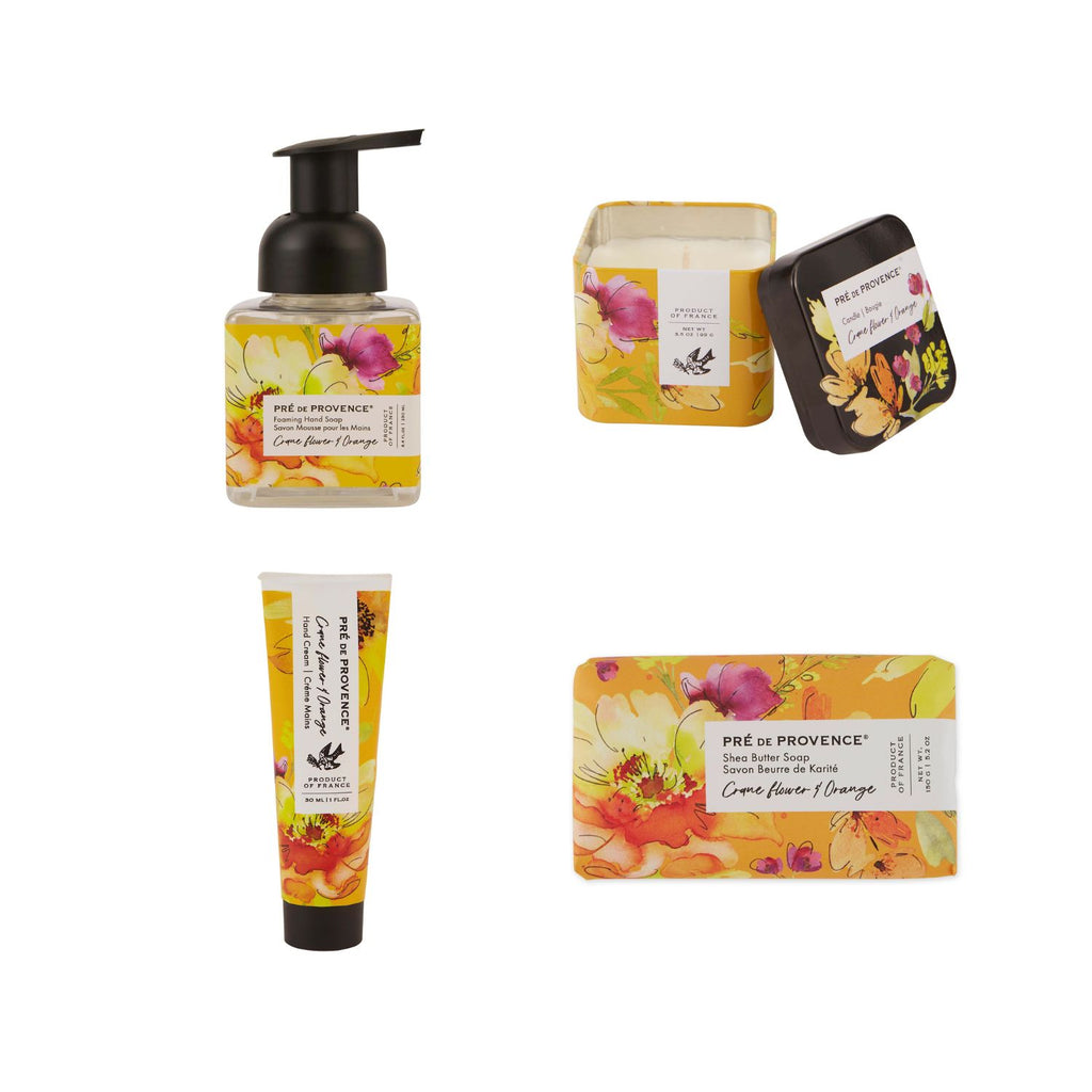 Crane Flower & Orange Le Jardin Collection PrePack