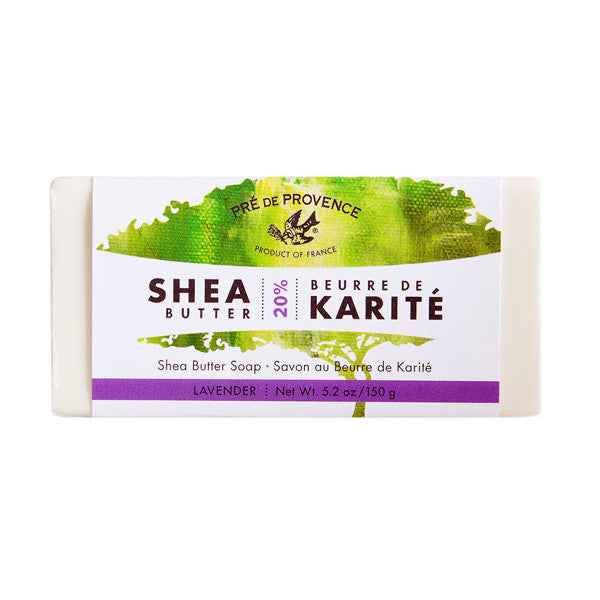 20% Shea Butter Handcut Soap - Lavender - European Soaps