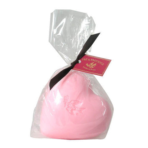 200g Heart Soap Cello Gift Bag - Tea Rose - European Soaps