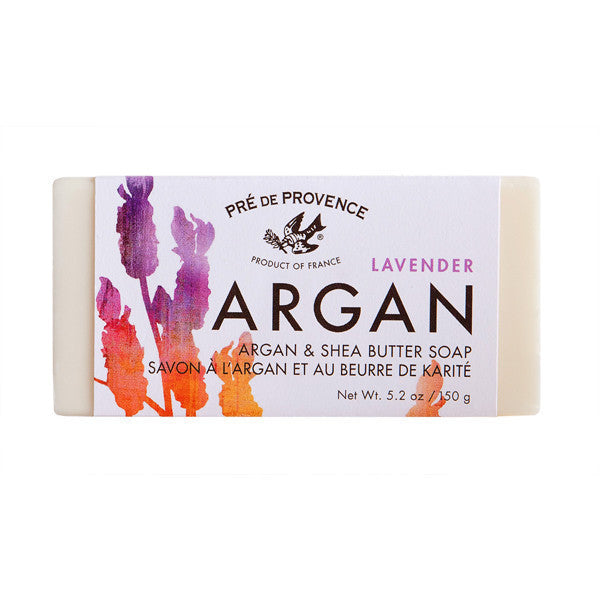 Argan and Shea Butter Lavender Soap (150g) - European Soaps