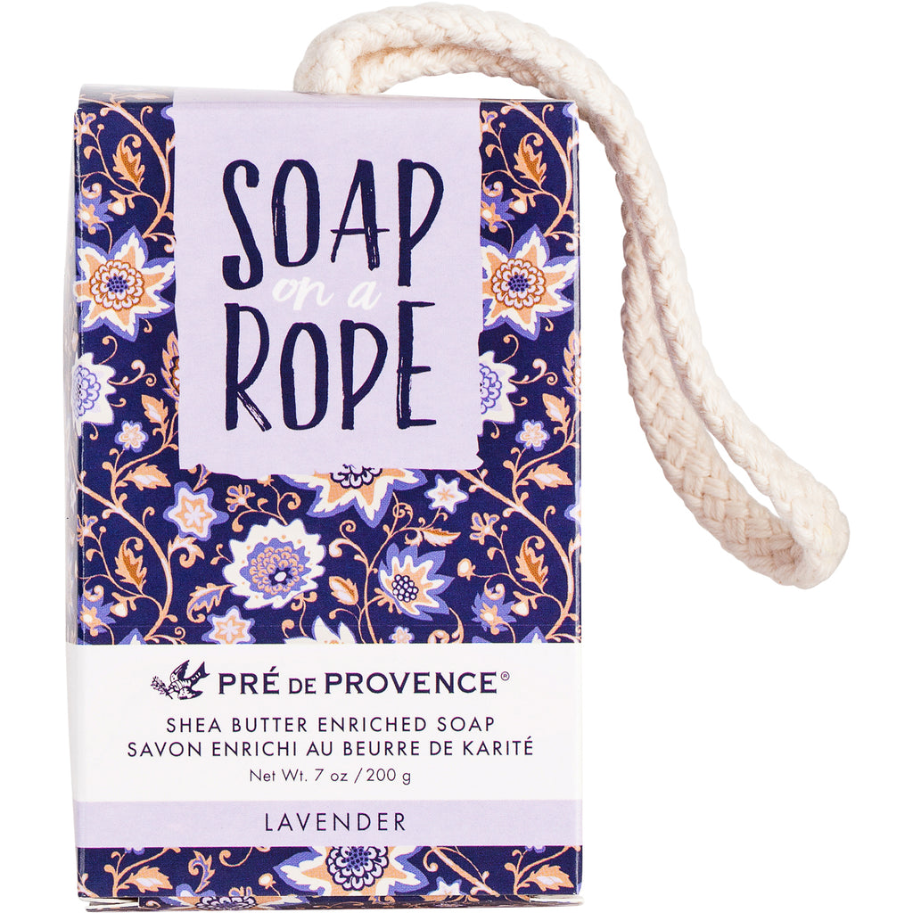 Soap on a Rope - Lavender - European Soaps