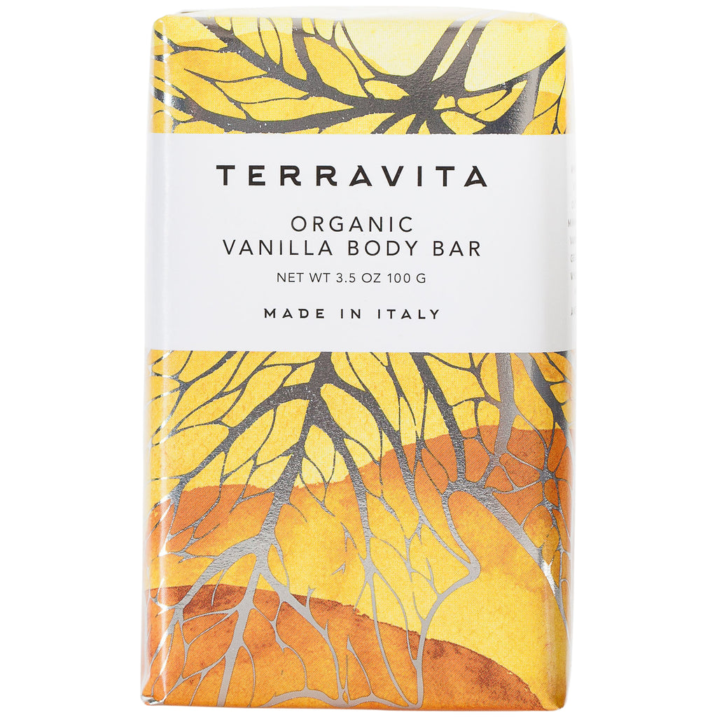 Terravita Organic Body Bar - Vanilla - European Soaps